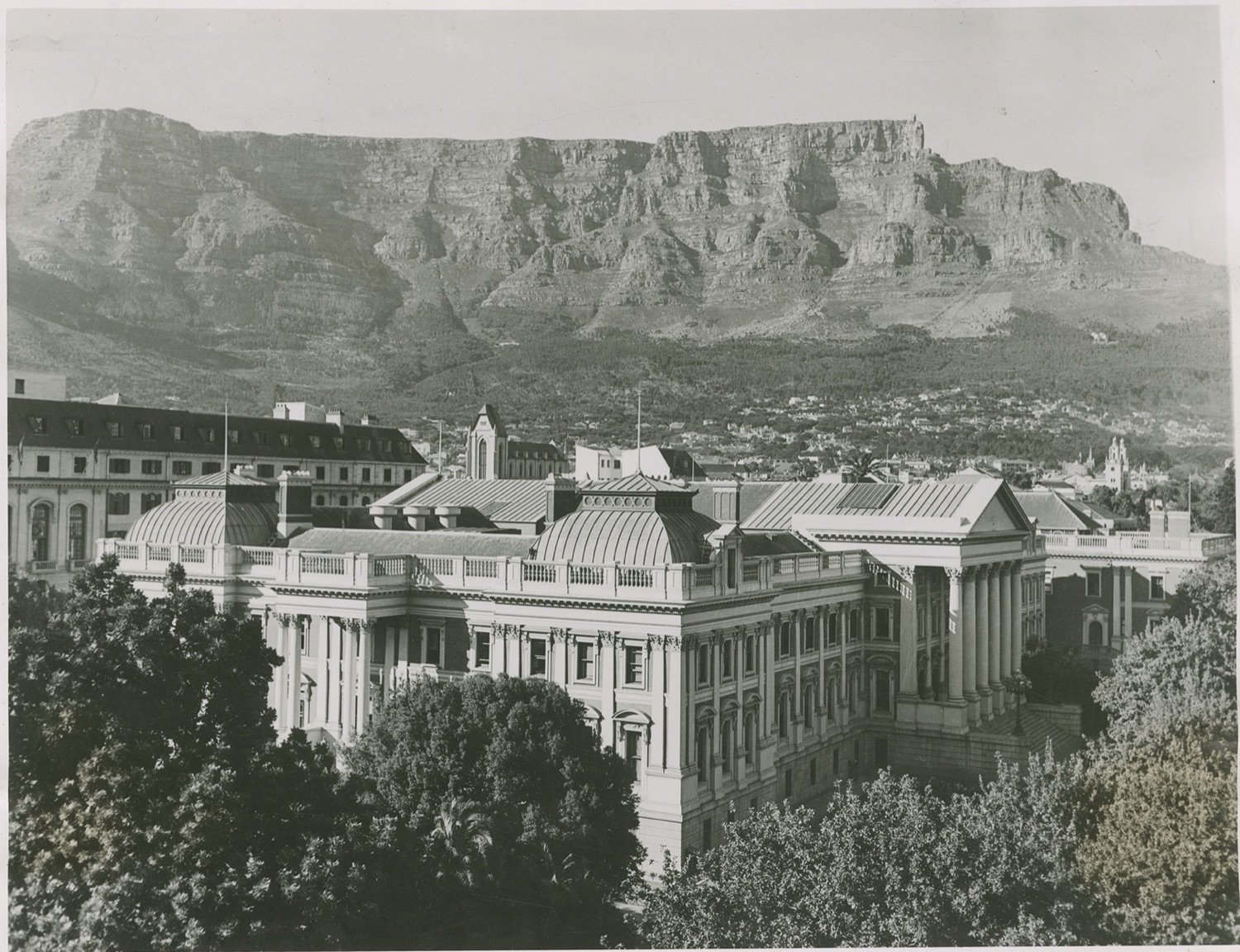 The Houses of Parliament, Cape Town, 1955
