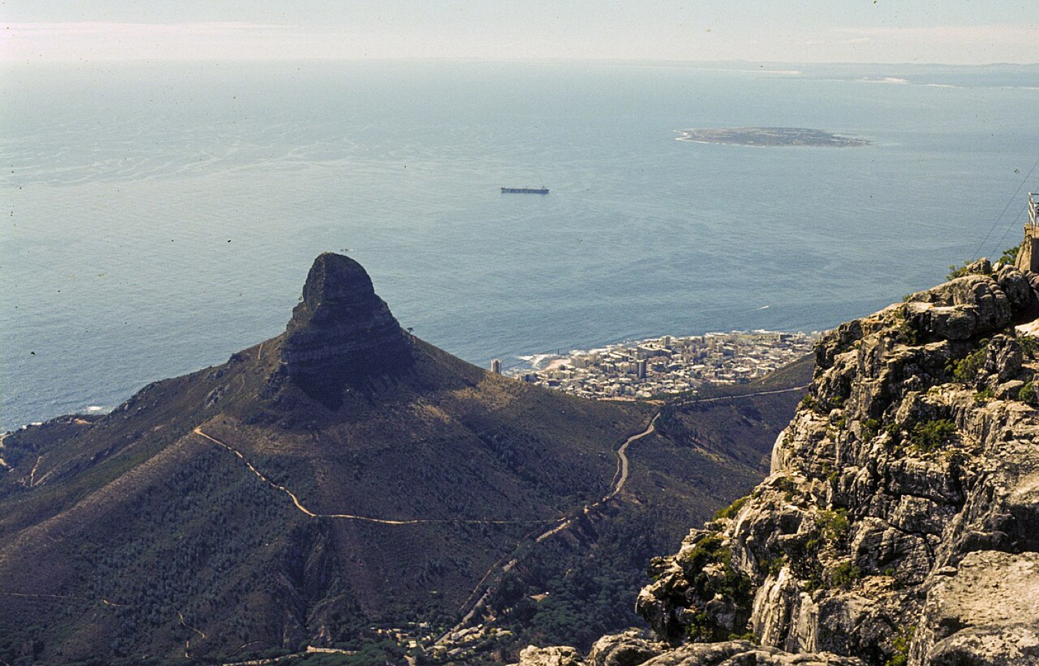 Lion's Head above the sea, 1983